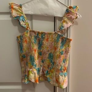 Roller Rabbit Sandrio Dove Top: Size medium